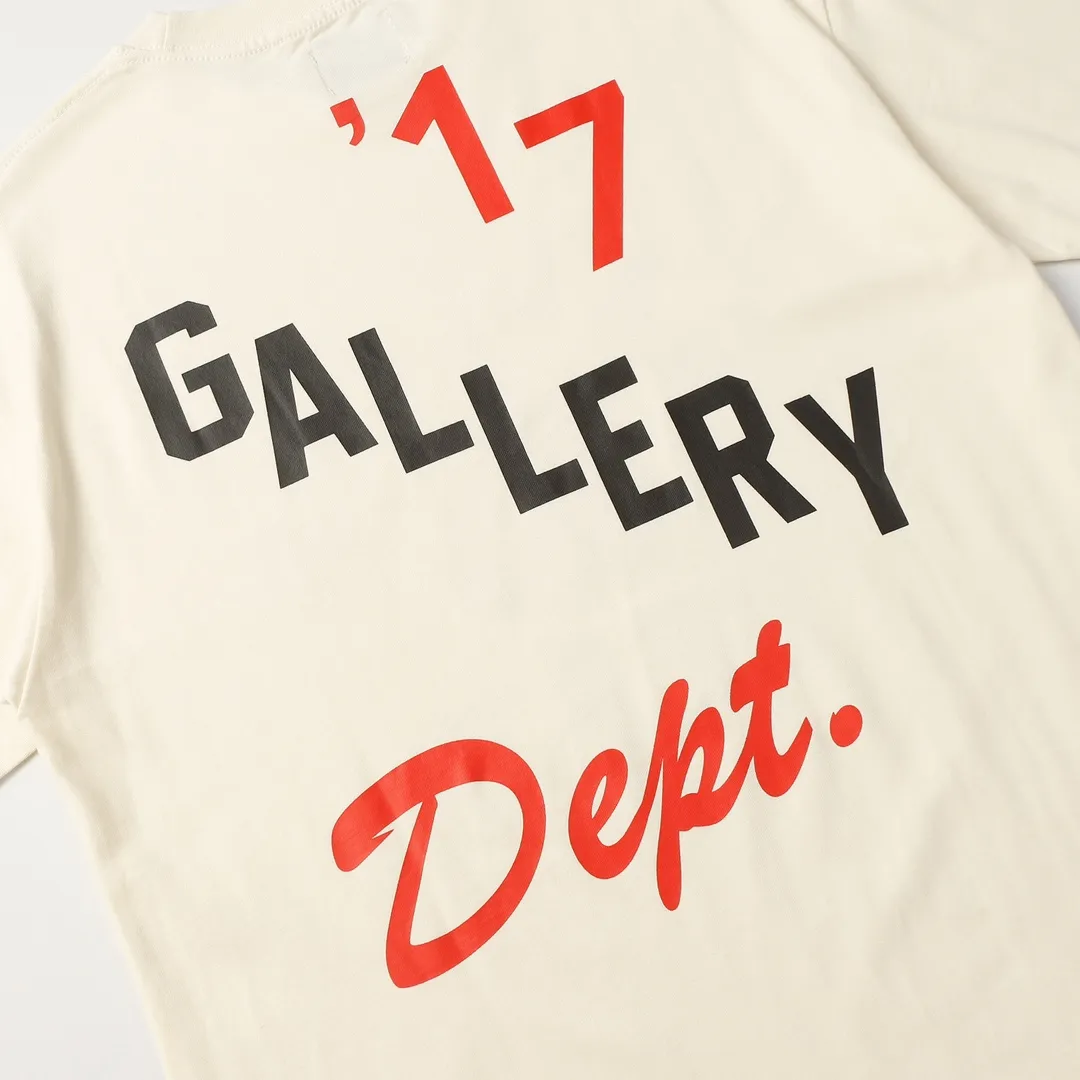 GALLERY.DEPT new summer short-sleeved model number: D3173#P106 color: apricot black yellow code number: S M L XL